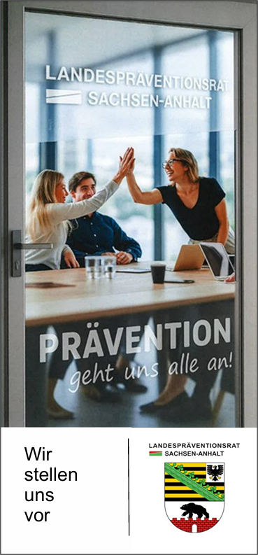 Flyer des LPR Sachsen-Anhalt