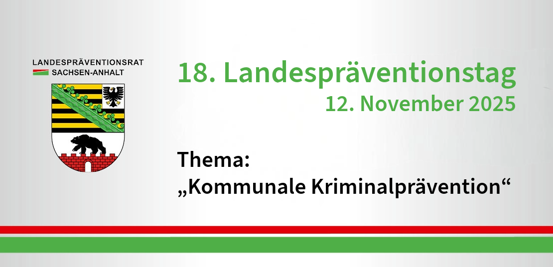 18. Landespräventionstag Sachsen-Anhalt